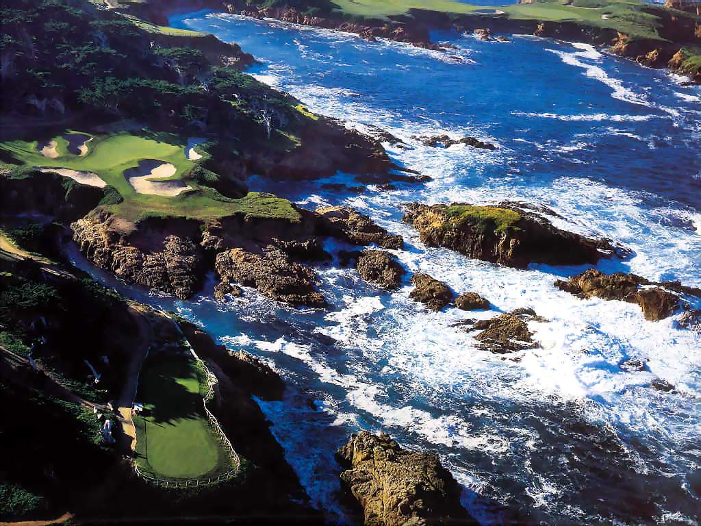 The 15th at Cypress Point Colf Club